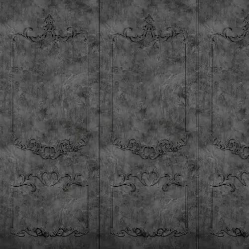 Wallpaper with mysterious panels