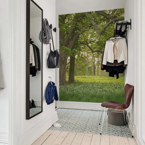 Add space with a wall mural