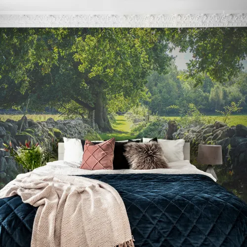 Lush landscape wallpaper