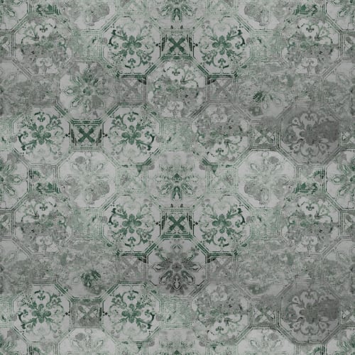 Oriental Tiles, Sage