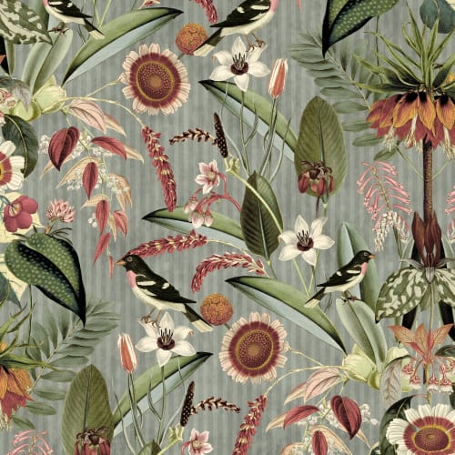 Flora og fauna blandes med elegante striber