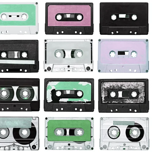 Casette Tape Purple Rain