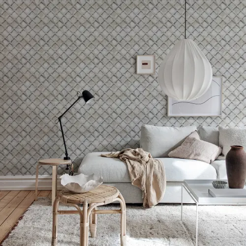 Small Concrete Trellis Harsh Grey