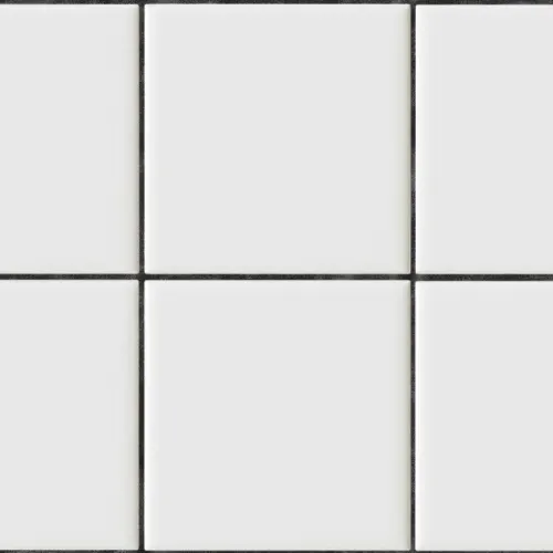 Square Tiles, Clean White