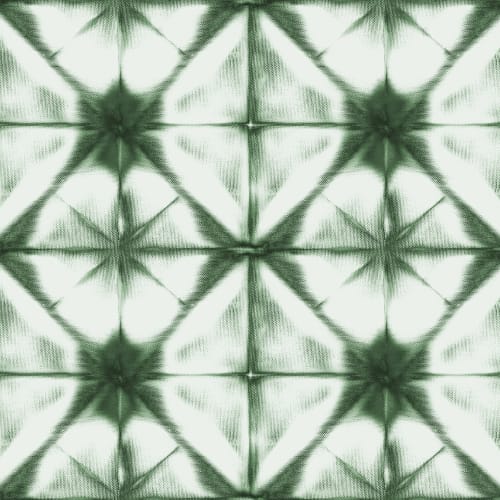 Tie Dye Kaleidoscope, Green