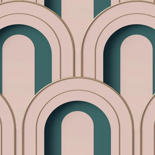 Arch Deco Bijou, Rebel Pink