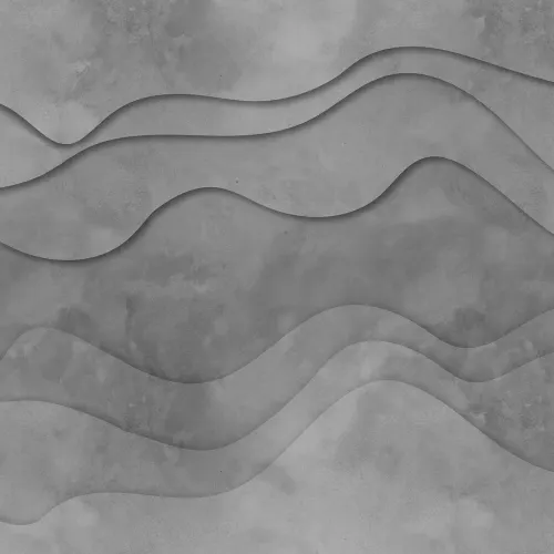 3D Wave, Gray