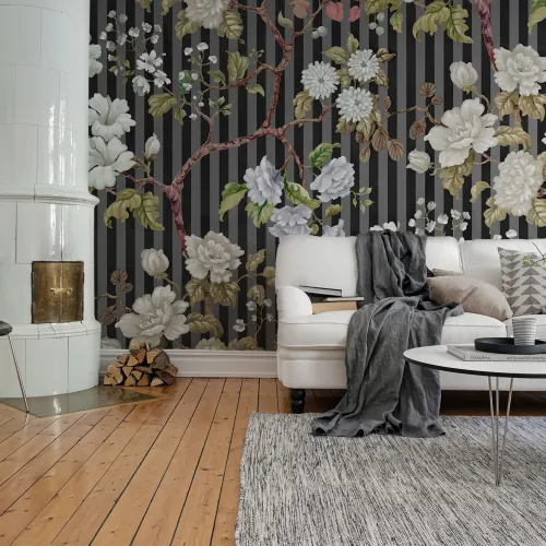 Stripes and Blossoms