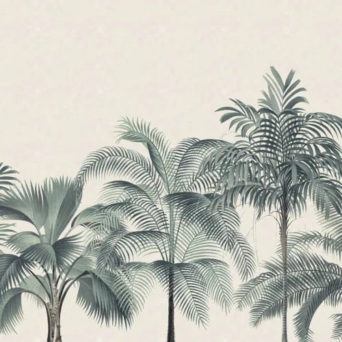 Swaying Palm Leaves