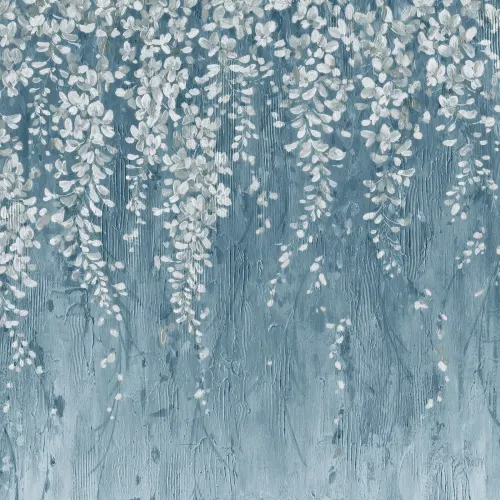 Blå midnattsblomma