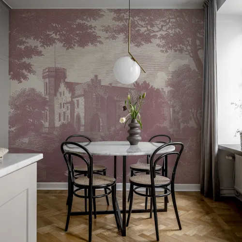 Swan Pond, Dusty Pink