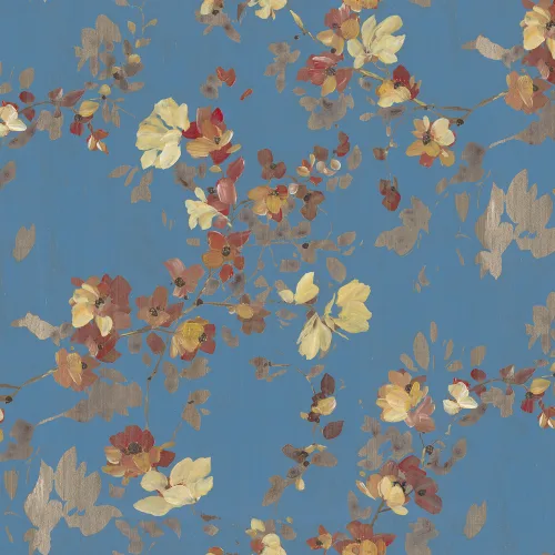 Blooming Garden, Turquoise