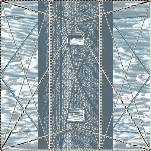 Skyrise, Lightblue	