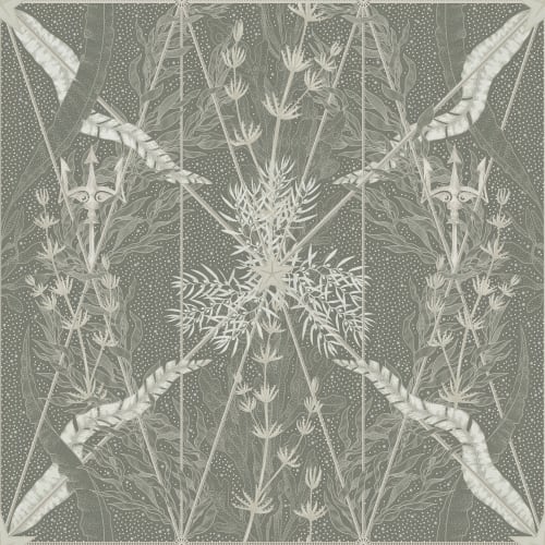 Seaweed & Stars, Green	