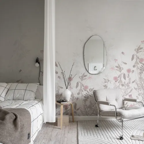 Stormy Meadow, Dusty Pink	