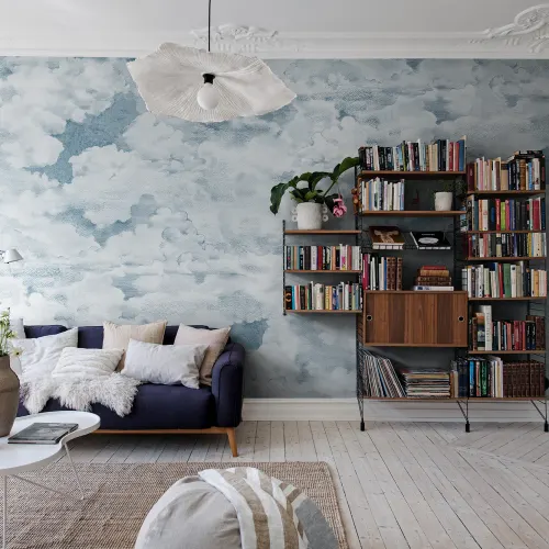 Chubby Clouds, Soft Blue