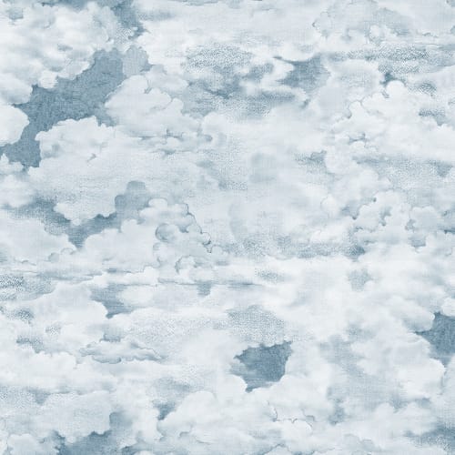 Chubby Clouds, Soft Blue