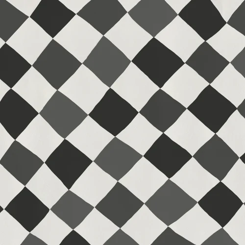 Papier peint à carreaux audacieux
