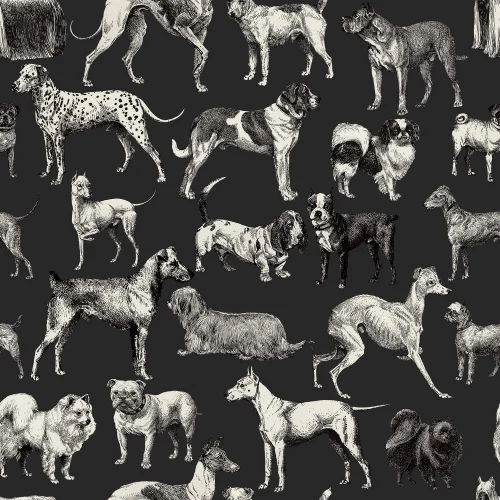 Artistic Canine Charm 