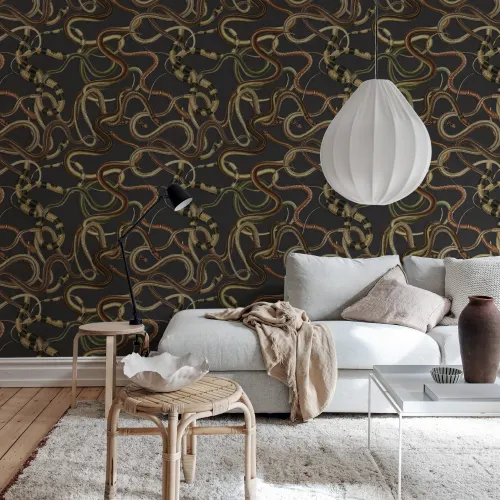 Un mur de serpents