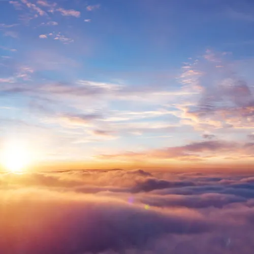 Sunset From the Sky