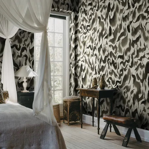 Motif fluide impressionnant