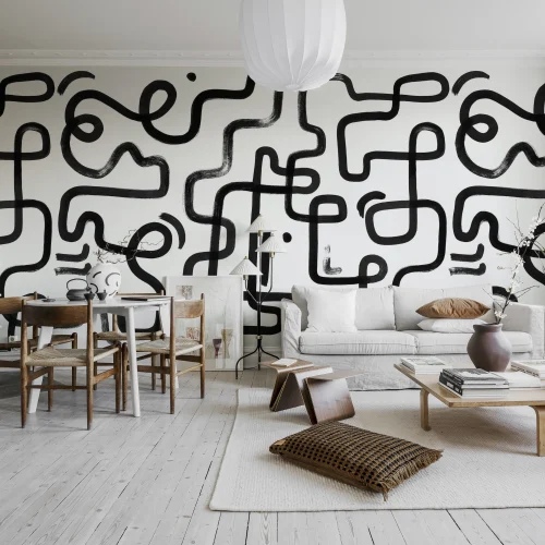 Brush Strokes on a Canvas