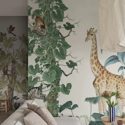 Multicolored Jungle Paradise