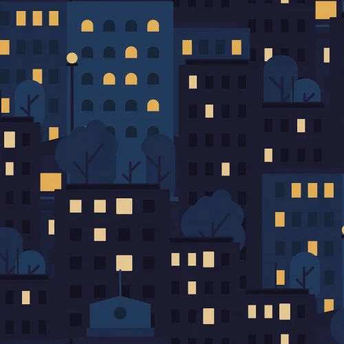 Urban Nightscape Elegance