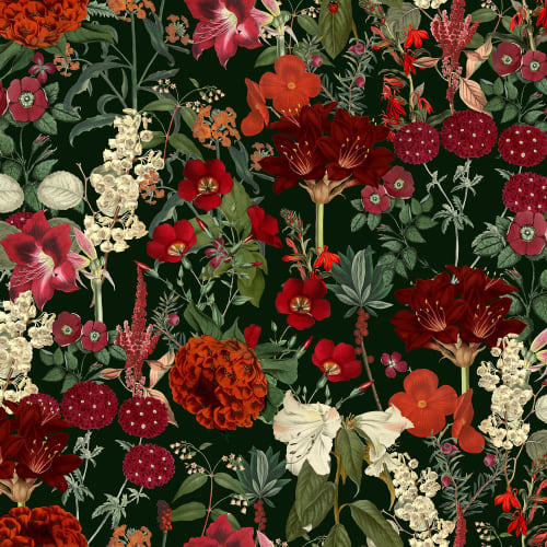 Crimson Garden Bliss