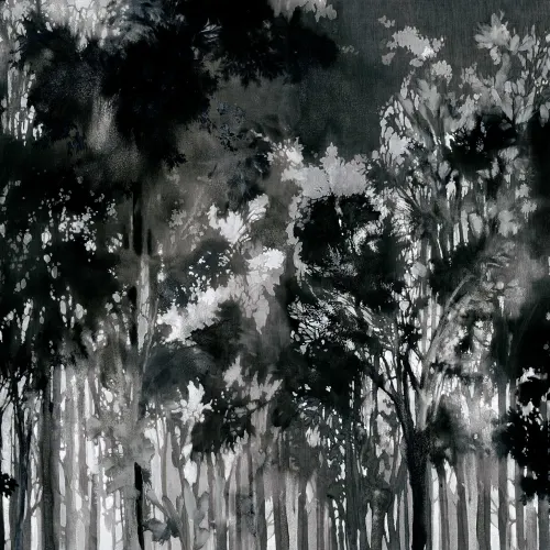 Art de la forêt nocturne