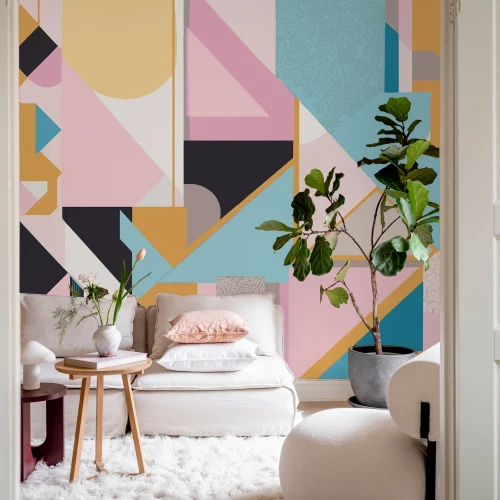 Un collage de créativité colorée