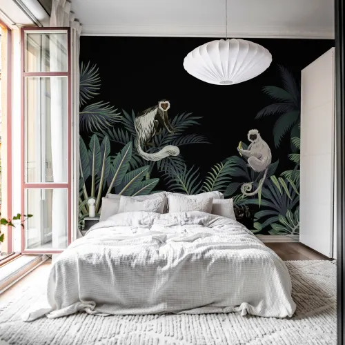Breloque vintage tropicale