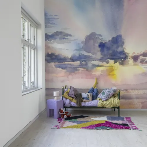 Blush Sky Canvas