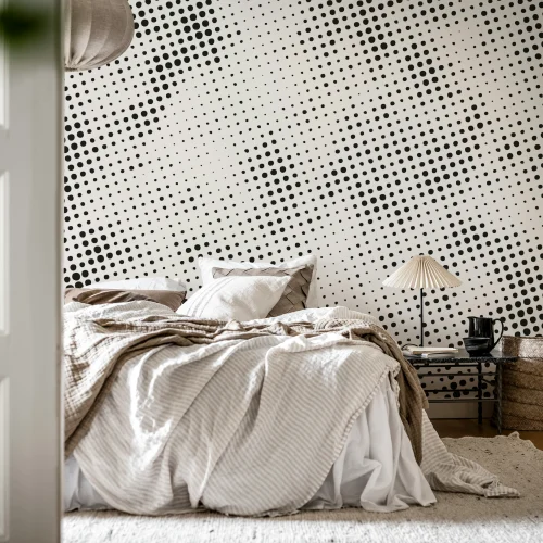 Verpixelter monochromer Charme
