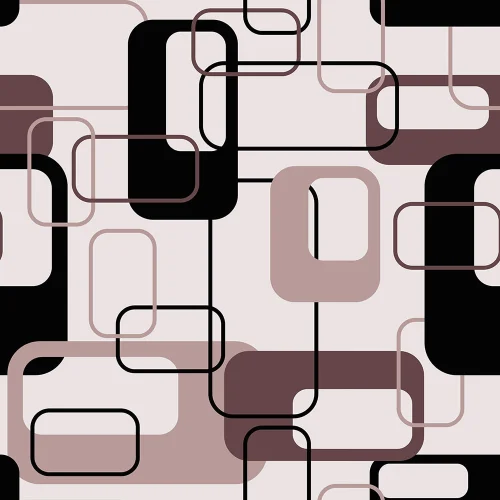 Eleganza geometrica prugna