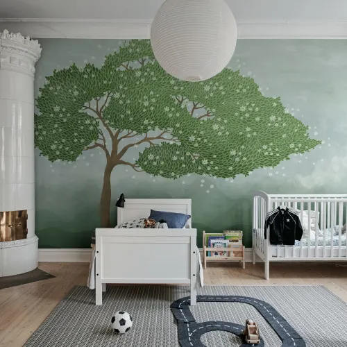 Brezza dell'albero verde