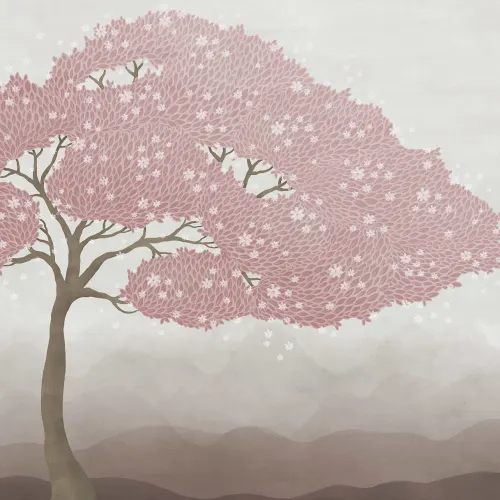 Pink Tree Breeze