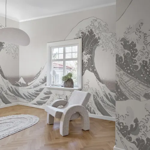 Graphic Wave Artwork 
