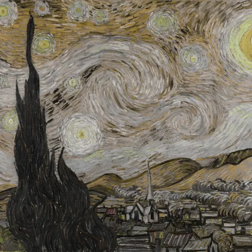 Swirling Night Sky