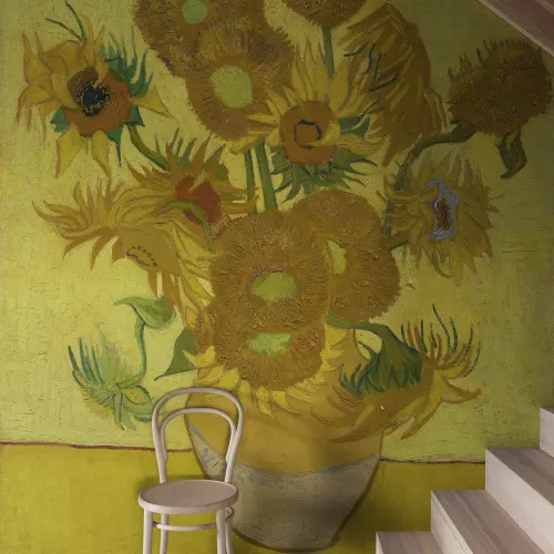 Artistic Sunflowers 