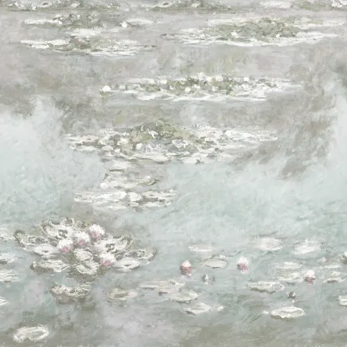 Fleurs d'eau abstraites