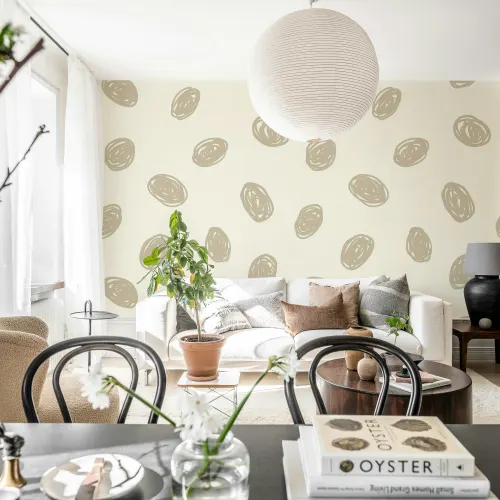 Beige Stip Plezier