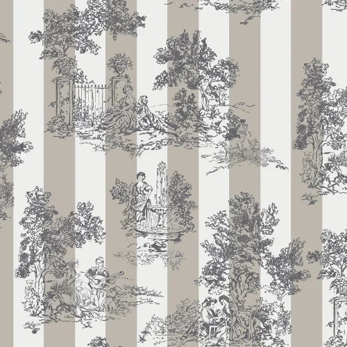 Pearl Toile Elegance