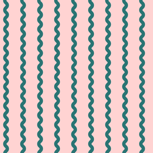 Juguetonas ondas rosas