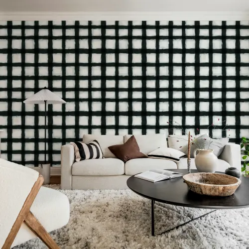 Bold Monochrome Squares