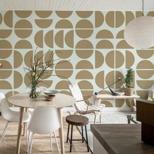 Chic Beige Geometry