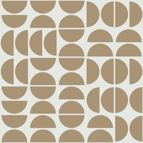 Chic Beige Geometry