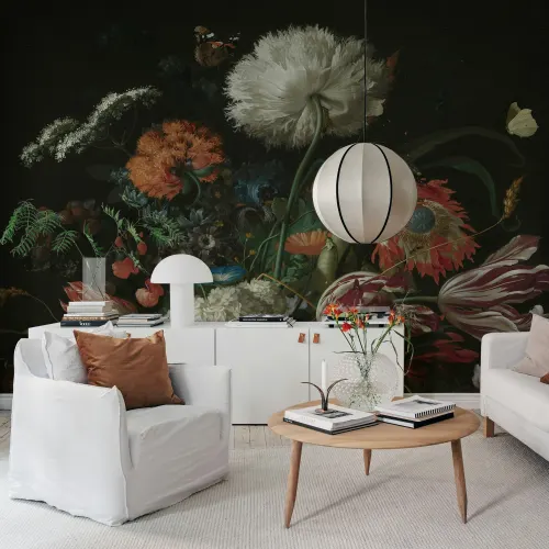 Élégance florale dramatique