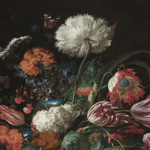 Élégance florale dramatique